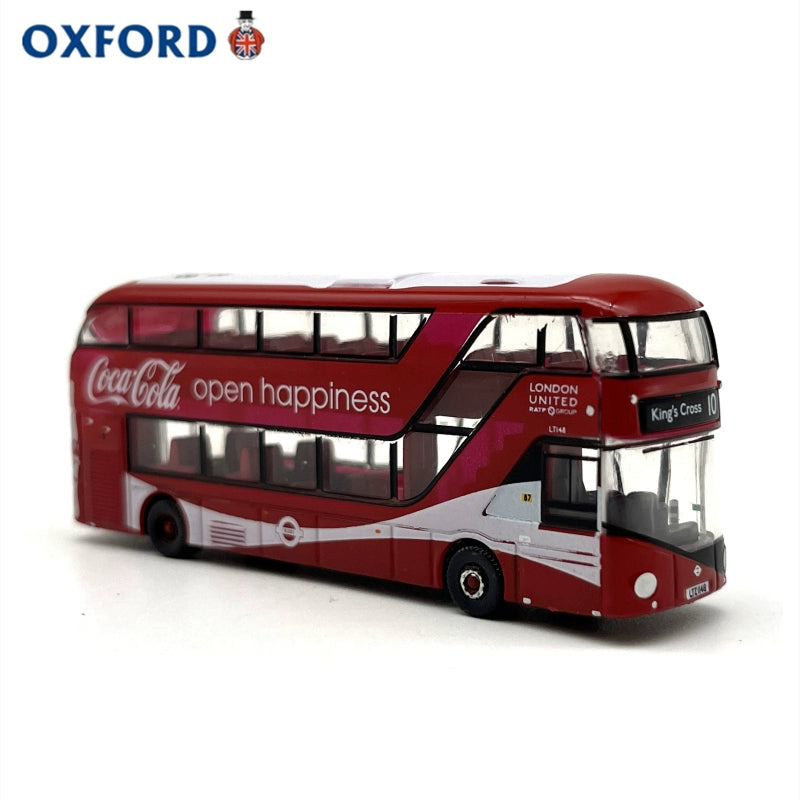 1/148 Scale New Routemaster London Double-Decker Bus Diecast Model