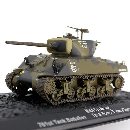 1/72 Scale 1945 M4A3 Sherman WWII US Tank Diecast Model