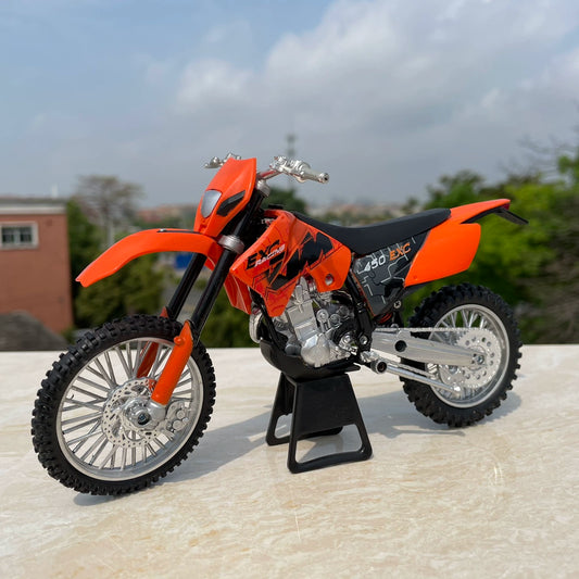 1/12 Scale KTM 450 EXC Off-Road Motorcycle Diecast Model