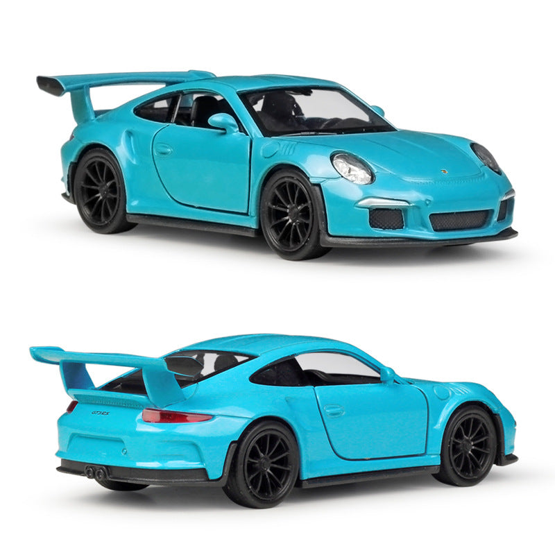 1/36 Scale 2016 Porsche 911 GT3 RS Sports Car Diecast Model Pull Back Toy