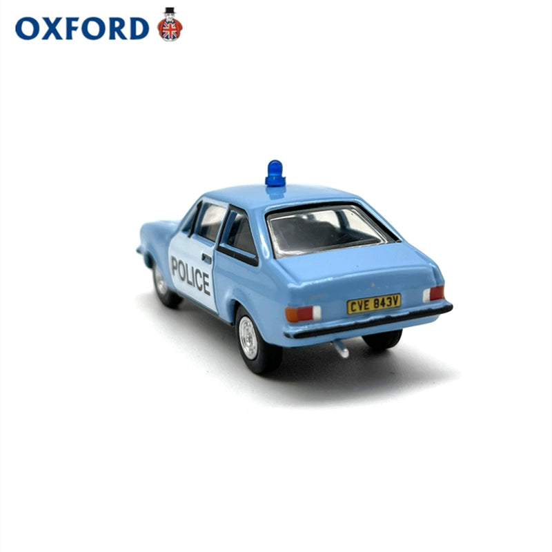 1/76 Scale Ford Escort Mk II Police Car Diecast Model