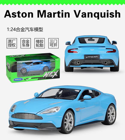 1/24 Scale Aston Martin Vanquish Grand Tourer Diecast Model Car