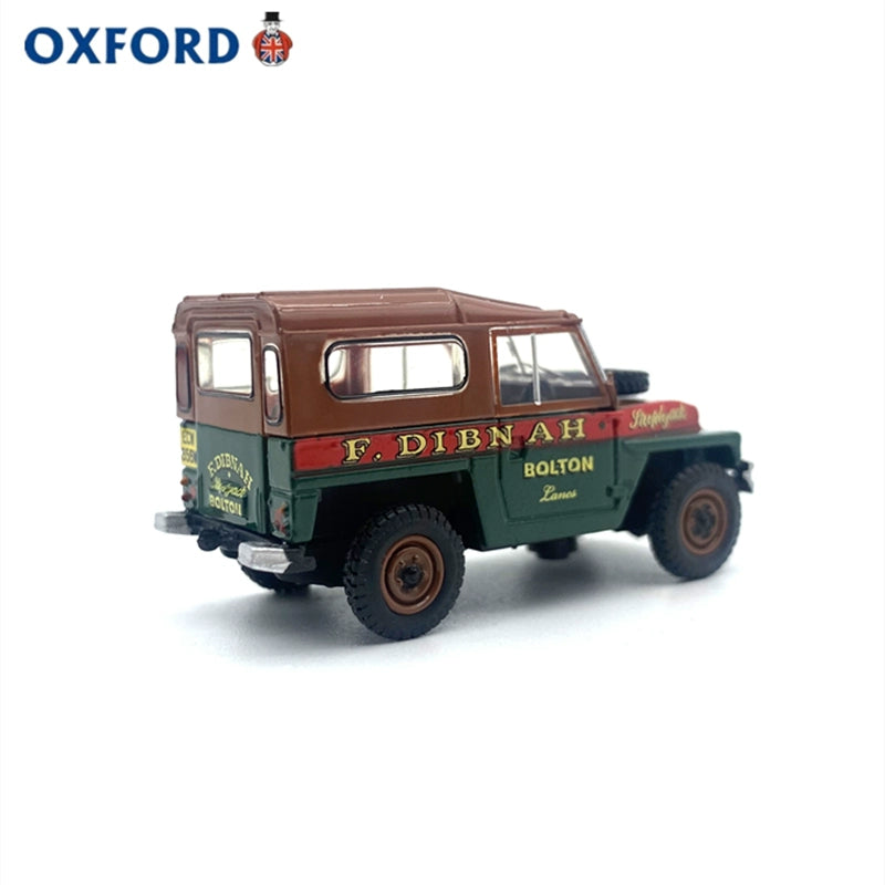 1/76 Scale Land Rover Lightweight Fred Dibnah Diecast Model Car