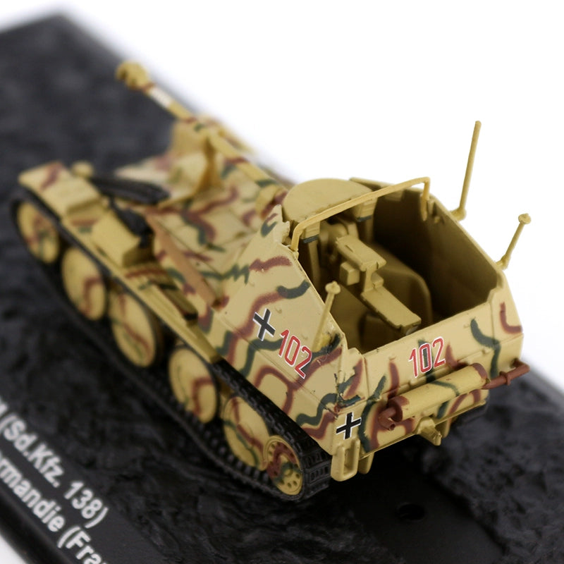 1/72 Scale 1944 Marder III Ausf. M Sd.Kfz. 138 WWII German Tank Destroyer Diecast Model