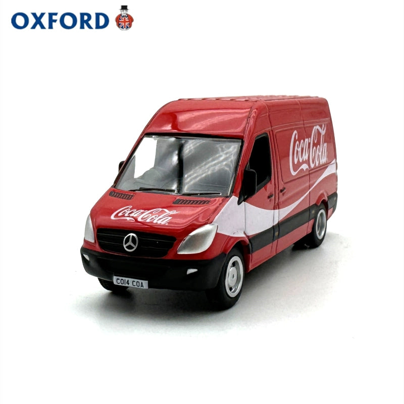 1/76 Scale Coca Cola Mercedes Sprinter Diecast Model Car