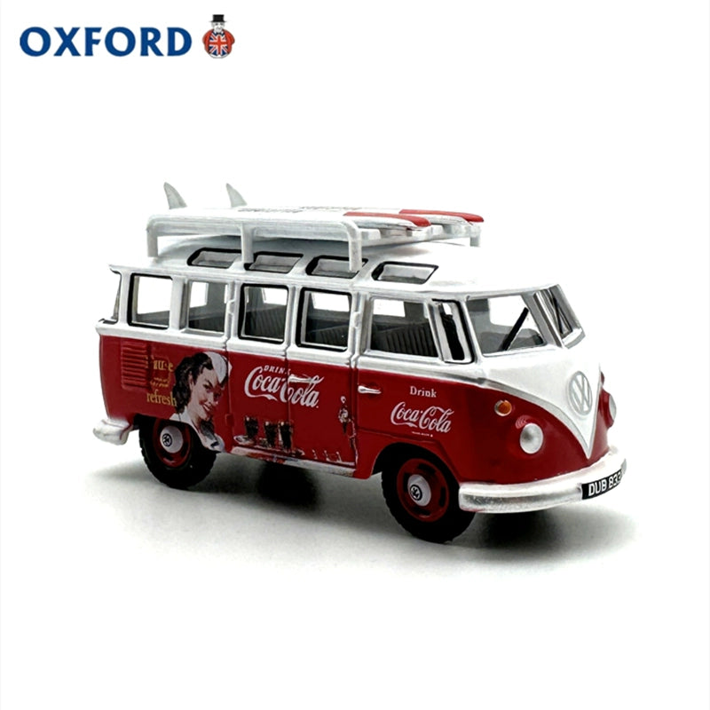 1/76 Scale Volkswagen Type 2 T1 Bus & Surfboards Diecast Model