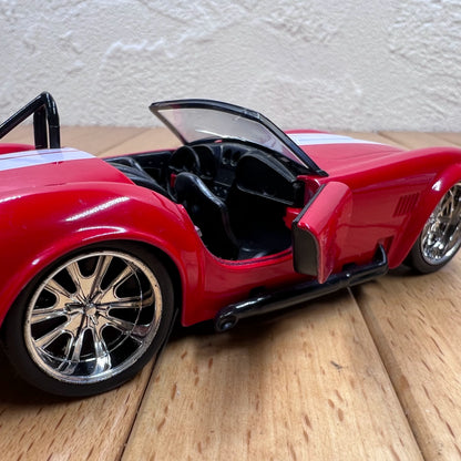 1/32 Scale 1965 Shelby Cobra 427 Sports Car Diecast Model