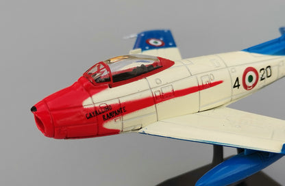 North American F-86 Sabre Transonic Jet Fighter 1/100 Scale Diecast Aircraft Model