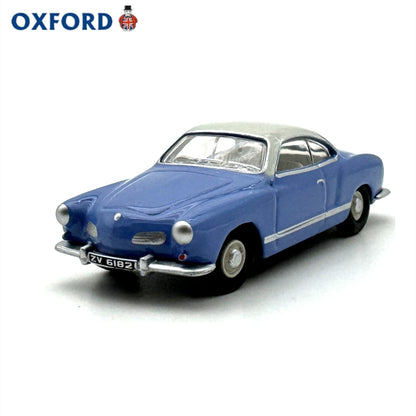 1/76 Scale Volkswagen Karmann Ghia Lavender Diecast Model Car