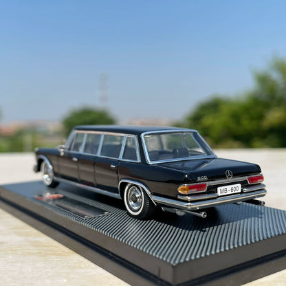 1/64 Scale Mercedes-Benz 600 W100 Pullman Limousine Diecast Model