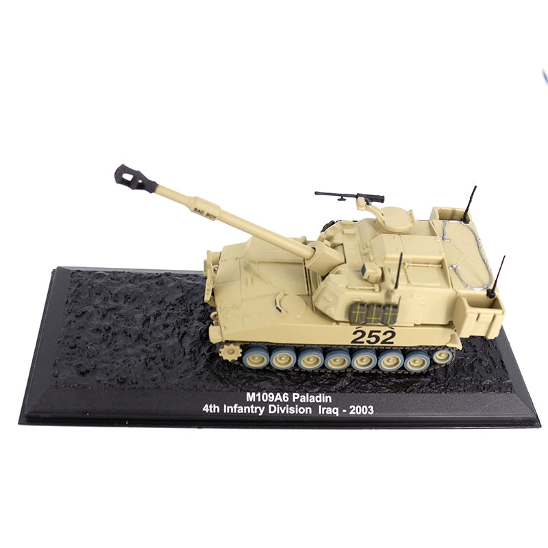 1/72 Scale M109A6 Paladin American Howitzer Diecast Model