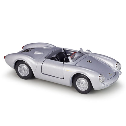 1/24 Scale Porsche 550 Spyder Racing Sports Car Diecast Model