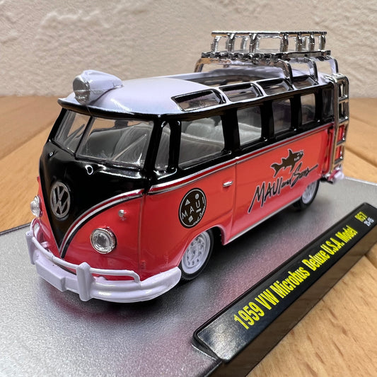 1/64 Scale 1959 Volkswagen Type 2 T1 Deluxe Microbus Diecast Model