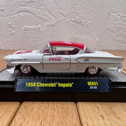 1/64 Scale 1958 Chevrolet Impala Diecast Model Car