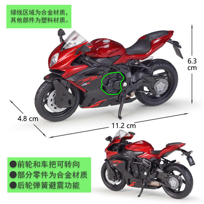 1/18 Scale MV Agusta F3 RR Motorcycle Diecast Model