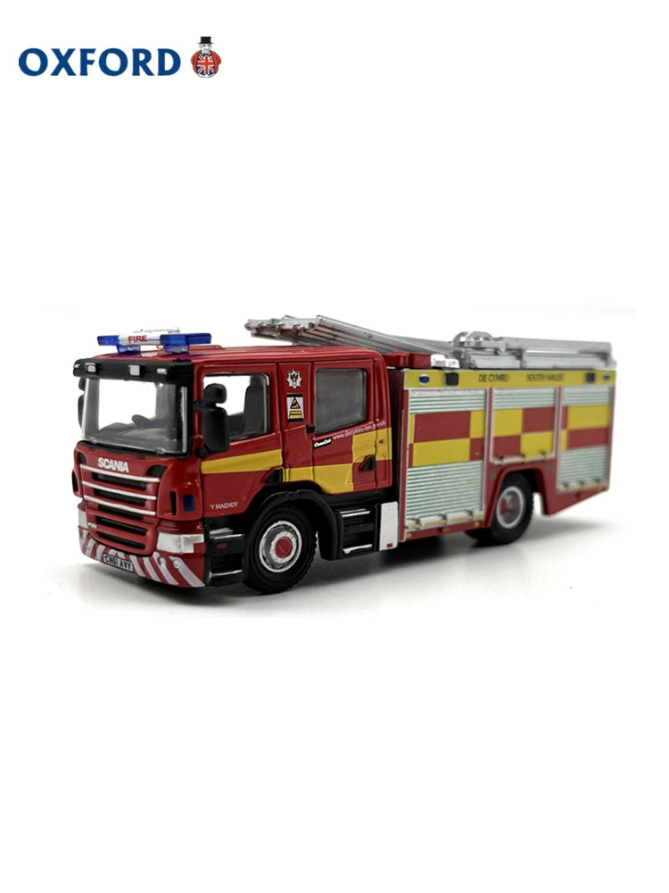 1/76 Scale Scania CP28 Crew Cab Pump Ladder Diecast Model