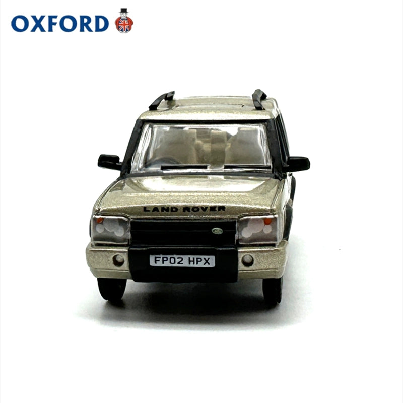 1/76 Scale Land Rover Discovery 2 White Gold Diecast Model Car