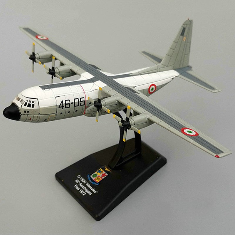 C-130 Hercules Military Transport Aircraft 1/200 Scale Diecast Model