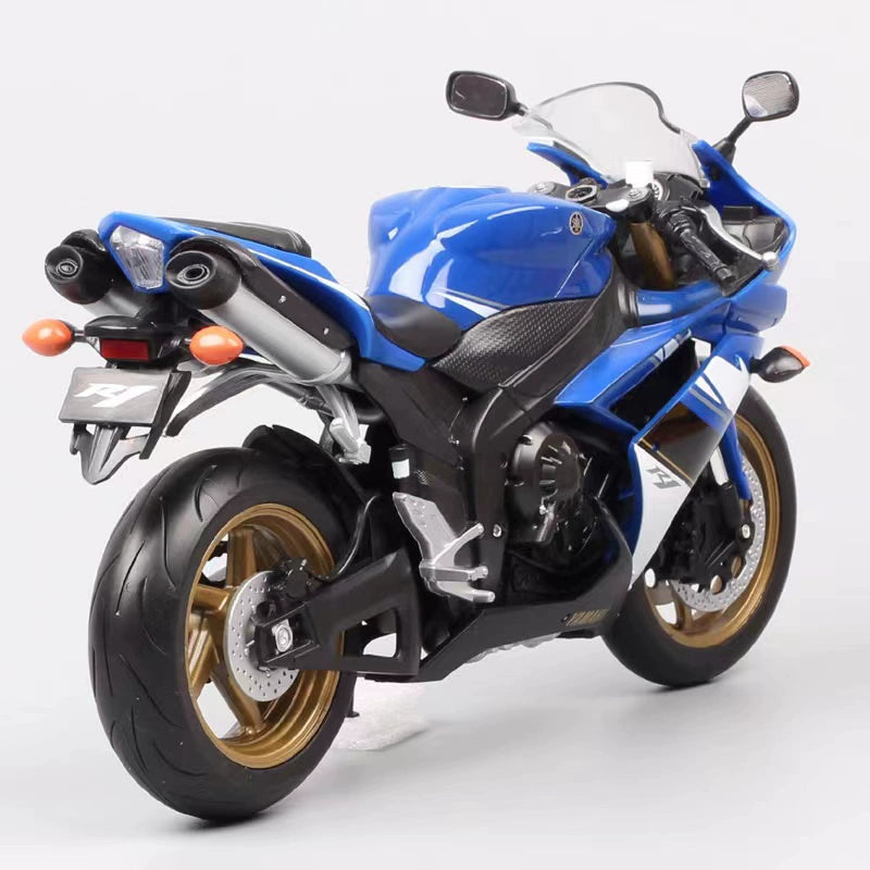 1/10 Scale Yamaha YZF-R1 Sports Motorcycle Diecast Model