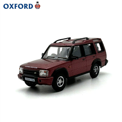 1/76 Scale Land Rover Discovery 2 Red Diecast Model Car