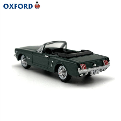 1/87 Scale 1965 Ford Mustang Convertible Diecast Model Car