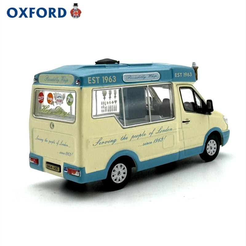 1/76 Scale Whitby Mondial Ice Cream Van Diecast Model