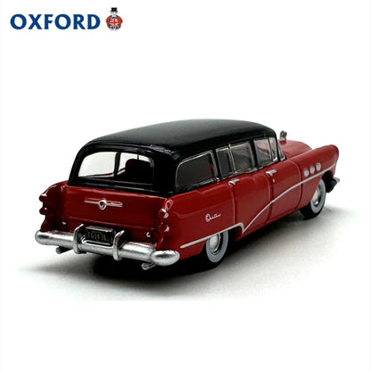 1/87 Scale 1954 Buick Century Estate Wagon Red Diecast Model Car