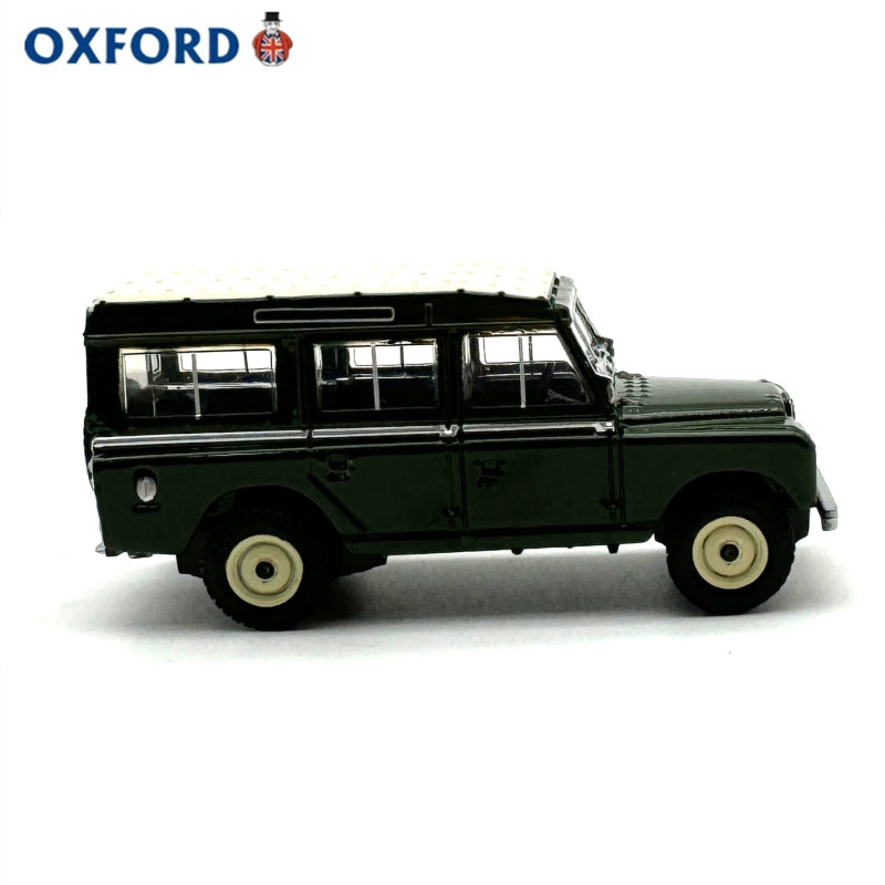 1/76 Scale Land Rover Series II Station Wagon Green Diecast Model Car