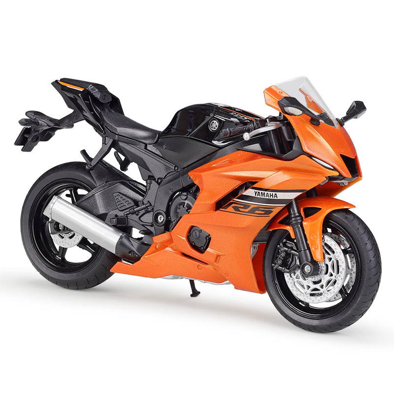 1/12 Scale 2020 Yamaha YZF-R6 Sport Bike Diecast Model Motorcycle