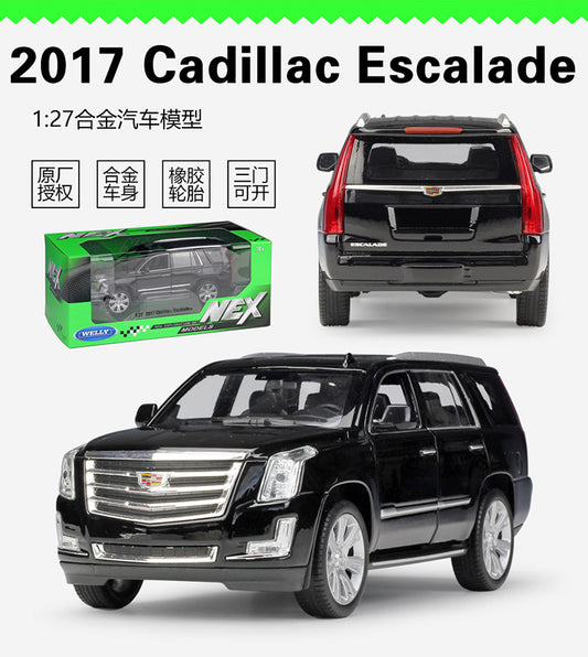 1/27 Scale 2017 Cadillac Escalade Luxury SUV Diecast Model Car