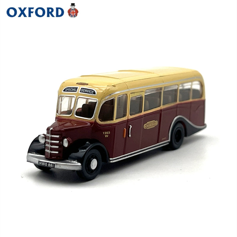 1/120 Scale Bedford OB Coach Diecast Model Bus