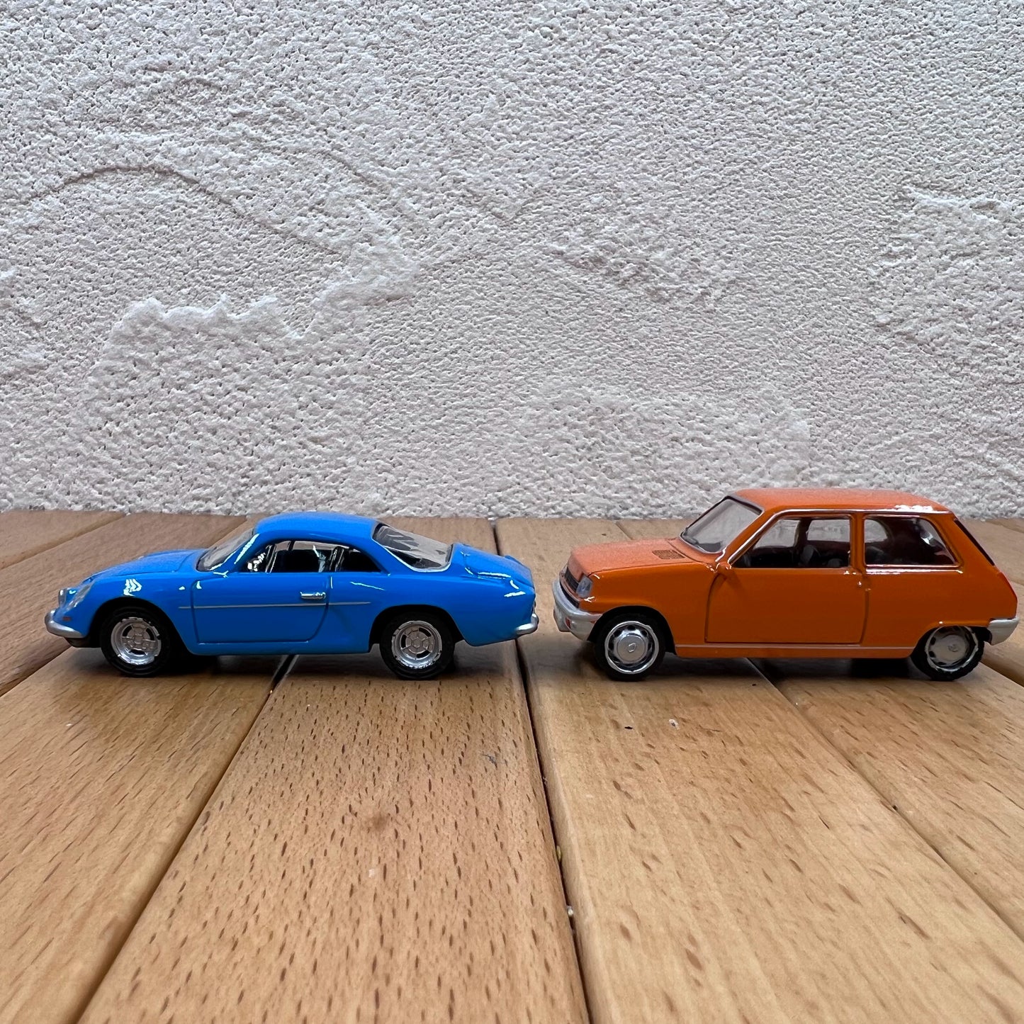 1/54 Scale Renault R5 & Alpine A110 Diecast Model Cars