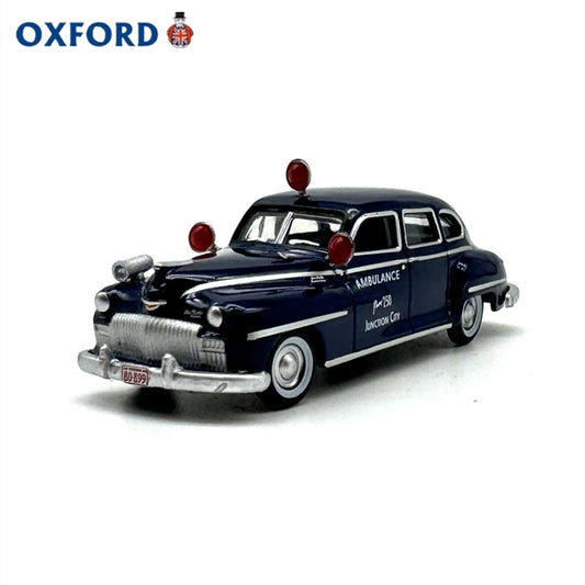 1/87 Scale 1946 DeSoto Suburban Junction City Ambulance Diecast Model