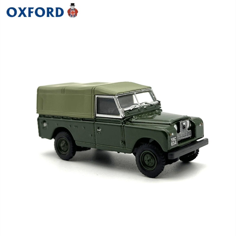 1/76 Scale Land Rover Series II Canvas Top Diecast Model Car