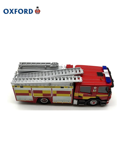 1/76 Scale Scania CP28 Crew Cab Pump Ladder Diecast Model