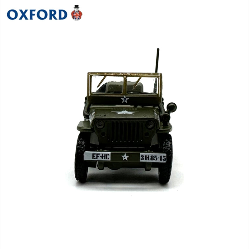 1/76 Scale Willys MB Jeep US Army Diecast Model Car