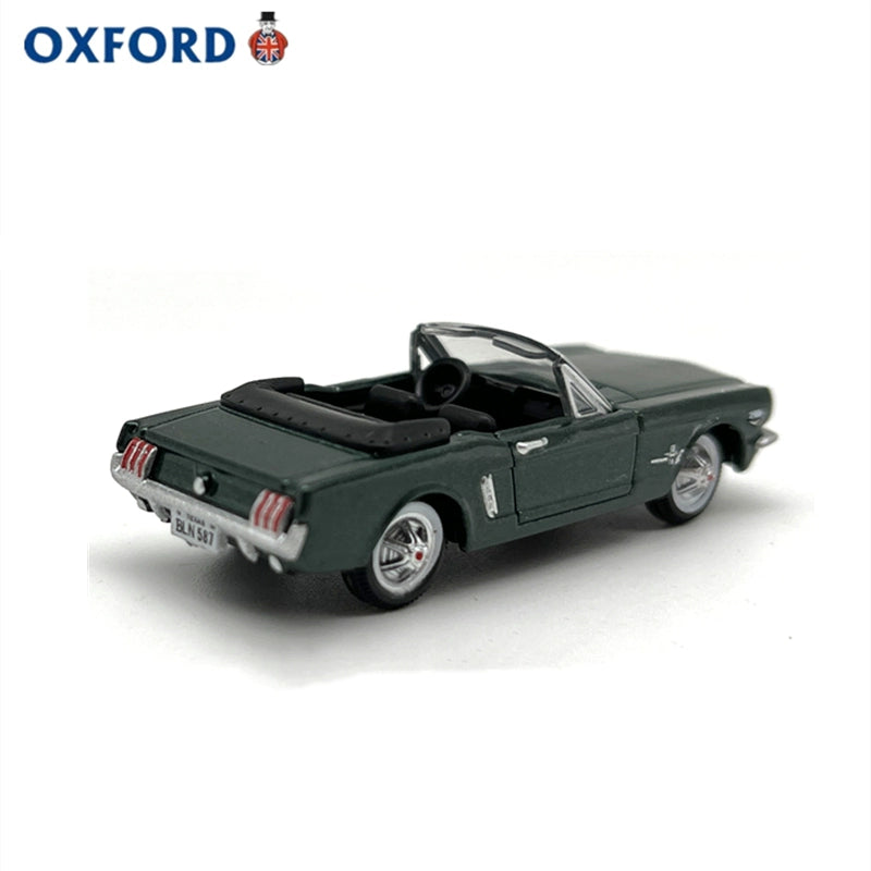 1/87 Scale 1965 Ford Mustang Convertible Diecast Model Car