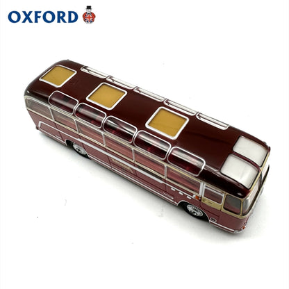 1/76 Scale Duple Britannia Coach Red Diecast Model