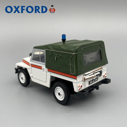 1/43 Scale Land Rover Lightweight RAF Police Diecast Model Car