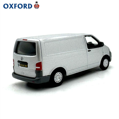 1/76 Scale Volkswagen Transporter T5 Van Silver Diecast Model