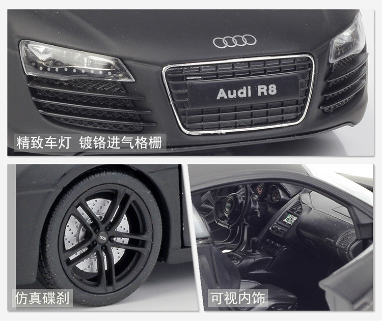 1/24 Scale Audi R8 Sports Car Diecast Model