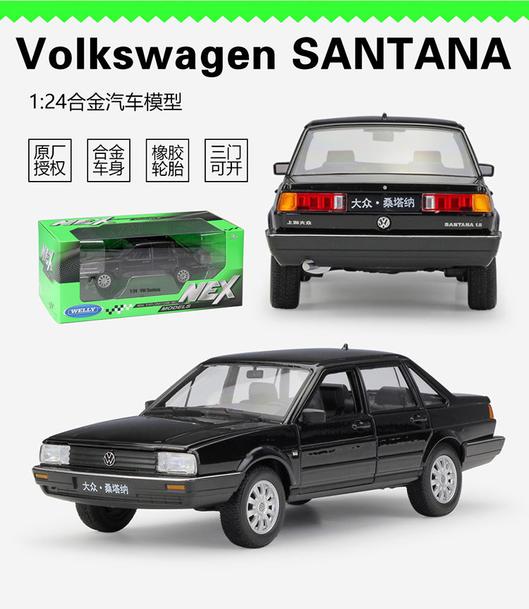 1/24 Scale Volkswagen Santana Diecast Model Car