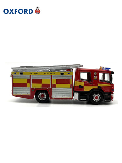 1/76 Scale Scania CP28 Crew Cab Pump Ladder Diecast Model