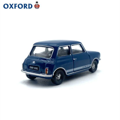 1/76 Scale Mini 1275GT Blue Diecast Model Car