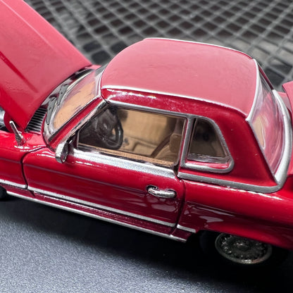 1/64 Scale 1973 Mercedes-Benz 450SL Vintage Sports Car Diecast Model