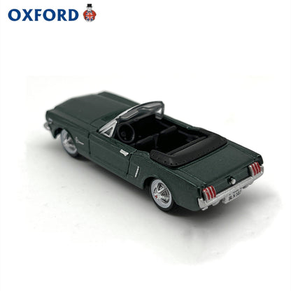 1/87 Scale 1965 Ford Mustang Convertible Diecast Model Car