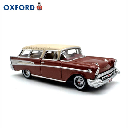 1/87 Scale 1957 Chevrolet Nomad Sport Wagon Diecast Model Car