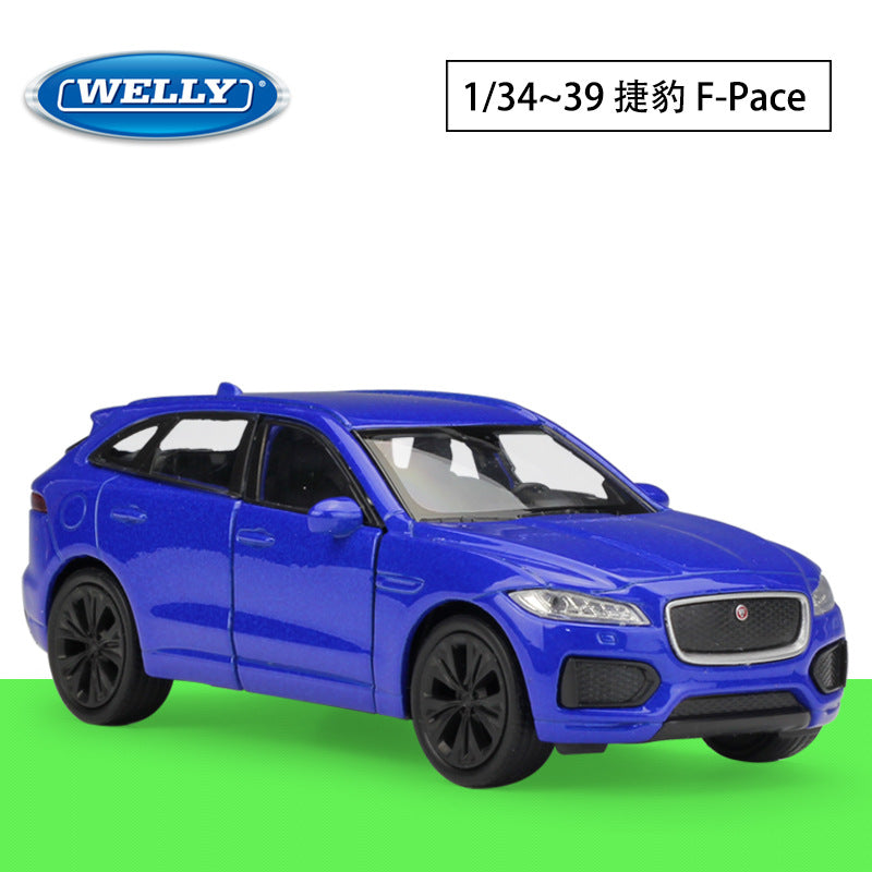 1/36 Scale Jaguar F-Pace SUV Diecast Model Car Pull Bak Toy