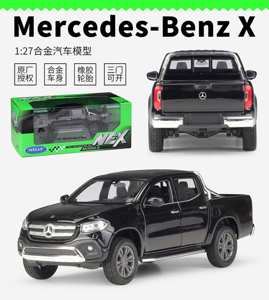 1/27 Scale Mercedes-Benz X-Class Pickup Truck Diecast Model Car