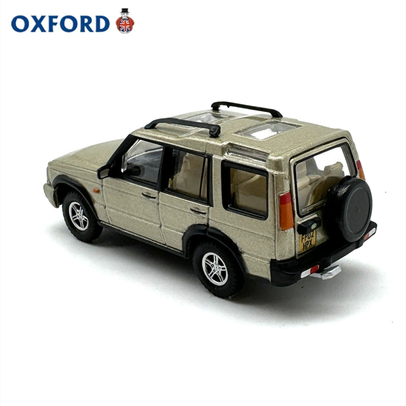 1/76 Scale Land Rover Discovery 2 White Gold Diecast Model Car